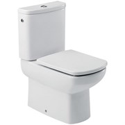 Унитаз напольный Roca Dama Senso Compacto, 342518000+801512004 крышка-сиденье микролифт Испания 342518000