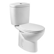 Унитаз напольный Roca Victoria с косым выпуском 34239U000+801392004 крышка-сиденье микролифт Испания 34239U000