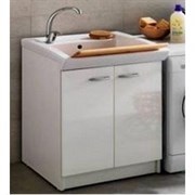 Постирочная раковина с тумбой Hatria FIFTY.PL YXMA01+YXNX01 60х50 см YXMA01+YXNX01