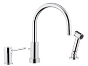 Смесители для кухни с выдвижным изливом Remer MINIMAL N48 332EU N48 332EU