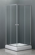 Душевой уголок квадратный Dolphin TN-205-J 80х80х185 прозрачное 20045