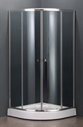 Душевой уголок полукруглый Dolphin TN-207-J 90х90х185 прозрачное 32050