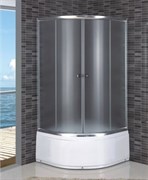 Душевой уголок полукруглый Dolphin TN-109 90х90х185 фабрик 32056