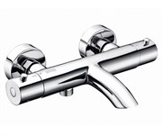 Смеситель для ванной с термостатом Wasserkraft Berkel 4811 хром SM4811