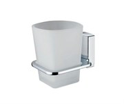 Стакан для зубных щеток стеклянный Wasserkraft Leine K-5028 K-5028
