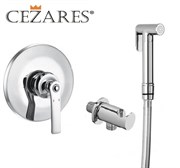 Гигиенический душ со встраиваемым смесителем CEZARES LIBERTY-F-DIM-014 хром LIBERTY-F-DIM-014