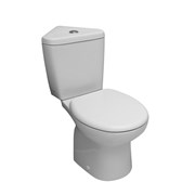 Унитаз (туалет) угловой Serel Friendly 6706 с крышкой микролифт  6706