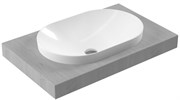Раковина встраиваемая сверху (врезная) на столешницу Serel SAPPHIRE SP33 60см  SP33