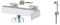 Гигиенический душ с настенным смесителем BELBAGNO ARLIE ARL-ESDM-CRM хром ARL-ESDM-CRM - фото 101142