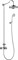 Душевая система с термостатом Cezares LIBERTY-F-CD-T-01 хром LIBERTY-F-CD-T-01 - фото 101273