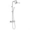 Душевая система с термостатом KLUDI Fizz 6709505-00 хром 6709505-00 - фото 102968
