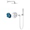 Душевая система с термостатом GROHE Grohtherm 2000 New 34631000 хром 34631000 - фото 103443