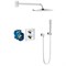 Душевая система с термостатом GROHE Grohtherm 3000 Cosmopolitan 34627000 хром 34627000 - фото 103603