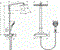 Душевая система с термостатом Hansgrohe Raindance 27112000 хром 27112000 - фото 103989