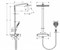Душевая система с термостатом Hansgrohe Raindance 27112400 белый/хром 27112400 - фото 104019