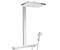 Душевая система с термостатом Hansgrohe Rainmaker Select 460 27109400 хром/белый 27109400 - фото 104275
