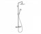 Душевая система с термостатом Hansgrohe Croma Select E 27257400 хром/белый 27257400 - фото 104296