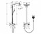 Душевая система с термостатом Hansgrohe Raindance Select 27283000 хром 27283000 - фото 104491