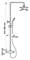 Душевая система Artis Quadre 242052C хром 242052C - фото 105927