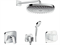 Душевая система скрытого монтажа Hansgrohe Logis 71605+ 26524 хром 71605+ 26524 - фото 107070