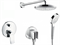 Душевая система скрытого монтажа Hansgrohe Metris 31493 + 26466 хром 14393 - фото 107173