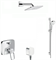 Душевая система скрытого монтажа Hansgrohe Logis loop 71264+26468 хром 14397 - фото 107274