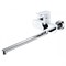 Смеситель для ванной KAISER Atrio 60055 Chrome/White 14600 - фото 108609