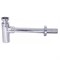 Сифон для раковины KAISER 958L Chrome  без выпуска Хром 14793 - фото 109536