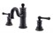 Timo Adelia смеситель 6021/04 F black antique (раковина) врезной 3-х секционный 16152 - фото 113609