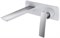 Смеситель для раковины скрытого монтажа Timo Helmi 4071/00-16SM chrome white 16157 - фото 113619