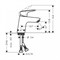 Смеситель для раковины Hansgrohe Logis 71071000 71071000 - фото 115185