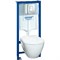 Комплект унитаз с инсталляцией GROHE Rapid SL SOLIDO 39186000 17176 - фото 116675