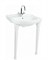 Раковина подвесная с консолью Creavit Klasik KL065+KL270 на 65 см 17574 - фото 119541