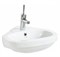 Угловая (подвесная) раковина с пьедесталом Creavit Corner VT145+VT253 на 46 см 17731 - фото 120971