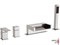 Смеситель на борт ванны Remer Q-AMBIENT QA06 19475 - фото 127457