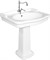 Раковина подвесная с пьедесталом BELBAGNO BOHEMIA BB115L+BB115P на 70 см 20552 - фото 135133