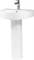 Раковина подвесная с пьедесталом BELBAGNO FLAY BB0115L+BB0102P на 56 см 20611 - фото 135526