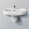 Раковина подвесная с полупьедесталом BELBAGNO VELLA BB8295L+BB8295L на 55 см 20686 - фото 136131