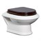 Подвесной унитаз CEZARES KING PALACE CZR-163-TH+CZR-163-W-S-Br с деревянной крышкой микролифт 20698 - фото 136223