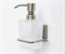 Дозатор для жидкого мыла стеклянный, 300 ml WasserKraft Exter K-5299 20770 - фото 136672