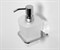Дозатор для жидкого мыла стеклянный, 300 ml WasserKraft Leine K-5099WHITE 20772 - фото 136684