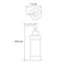Дозатор для жидкого мыла, 260 ml WasserKraft Wern K-7599 21566 - фото 140577