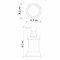 Дозатор для жидкого мыла, 170 ml WasserKraft Donau K-2499 21568 - фото 140589