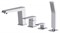 Смеситель на борт ванны BELBAGNO ARLIE ARL-VIM4-CRM 22444 - фото 145142