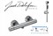 Гигиенический душ с настенным смесителем Jacob Delafon Toobi E896297258-CP хром 23007 - фото 148593