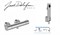 Гигиенический душ с термостатом Jacob Delafon Toobi E899198100-CP хром 23034 - фото 148817