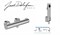 Гигиенический душ с термостатом Jacob Delafon Cuff E3703598100-CP хром 23039 - фото 148862