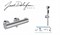 Гигиенический душ с термостатом Jacob Delafon Cuff E3703597258-CP хром 23040 - фото 148868