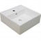 Накладная раковина Laguraty ART BASIN 115B белая 23211 - фото 150037