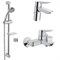 Комплект смесителей VITRA Solid-S A49227EXP 23640 - фото 153281